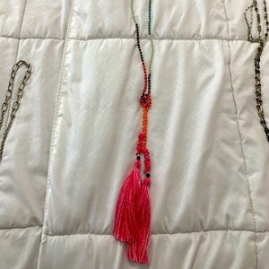 Long Tassel Necklace